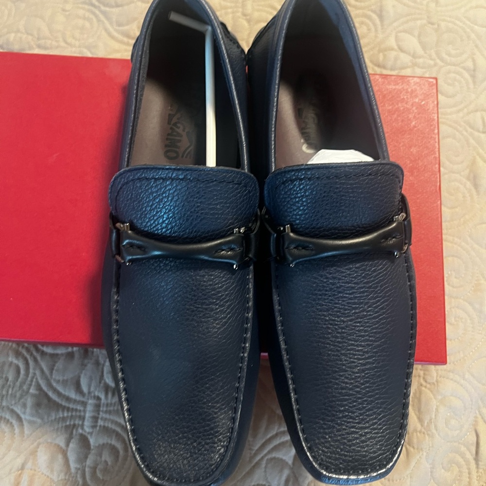 FERRAGAMO Driver with Gancini ornament